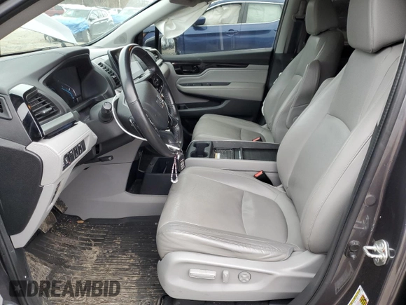 2018 Honda Odyssey Elite with VIN 5FNRL6H9XJB098123, listed as a Copart auction lot 48237955 with 85,261 mi miles and Salvage Title. Bid and sale history available at carsss.com. Image 7.