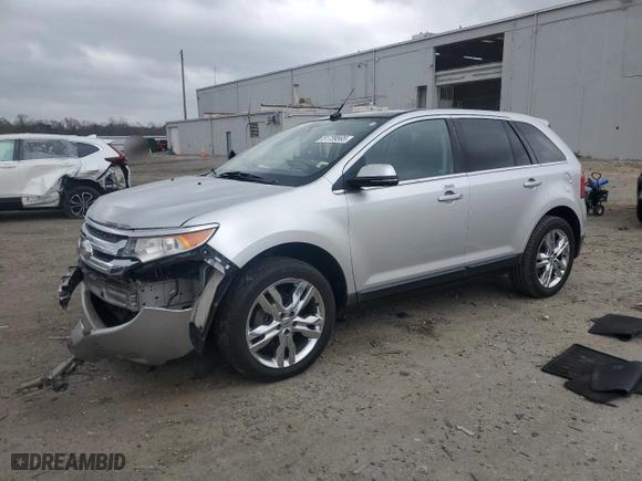 2014 Ford Edge Limited with VIN 2FMDK4KC0EBA61652, listed as a Copart auction lot 51739565 with 118,397 mi miles and Salvage Title. Bid and sale history available at carsss.com. Image 1.
