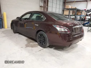 2014 Nissan Maxima S with VIN 1N4AA5AP2EC493346, listed as a IAAI auction lot 41630351 with 186,690 mi miles and . Bid and sale history available at DreamBid. Image 3.