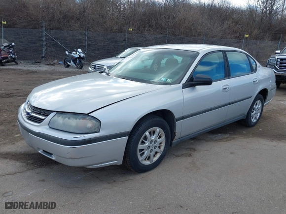 2002 Chevrolet Impala with VIN 2G1WF52E829371942, listed as a IAAI auction lot 41697536 with 139,828 mi miles. Bid and sale history available at carsss.com. Image 2.