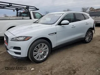 2018 Jaguar F-Pace with VIN SADCN2EV9JA241702, listed as a Copart auction lot 82846404 with 102,293 mi miles and Salvage title. Bid and sale history available at DreamBid. Image 1.