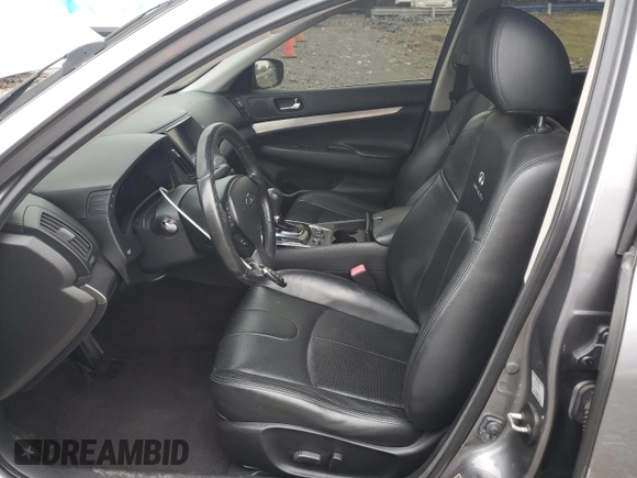 2012 Infiniti G25 x z VIN JN1DV6AR5CM862018, wystawiony jako Copart lot #57133395 z przebiegiem 129 829 mil mil oraz Szkoda całkowita • Salvage title. Historia ofert i sprzedaży dostępna na DreamBid. Obrazek 7.