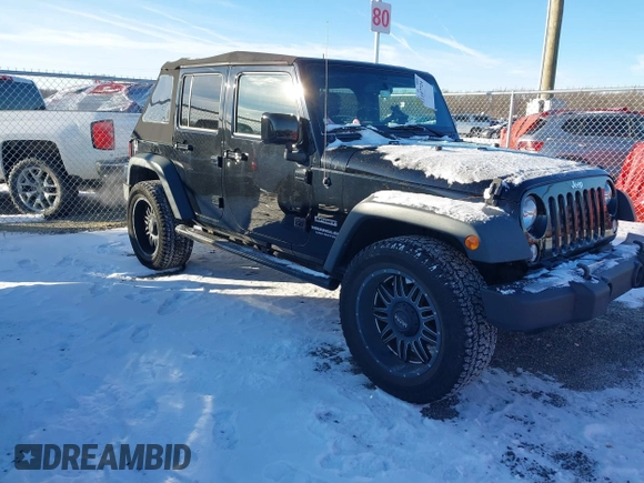 2016 Jeep Wrangler Unlimited Sport с VIN 1C4BJWDG7GL309344, выставлен на аукционе IAAI как лот 41107724 с пробегом 98 479 миль миль и . История ставок и продаж доступна на DreamBid. Изображение 1.