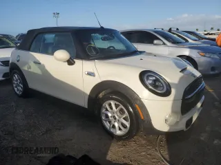 2019 MINI Convertible Cooper S with VIN WMWWG9C51K3E39923, listed as a Copart auction lot 77023164 with 37,225 mi miles and Non Repairable. Bid and sale history available at carsss.com. Image 4.