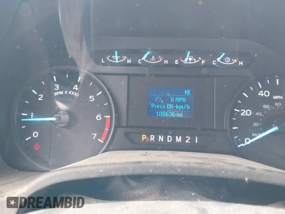 2019 Ford F-250 XL with VIN 1FD7X2A68KEE68410, listed as a IAAI auction lot 42483463 with 100,636 mi miles and . Bid and sale history available at DreamBid. Image 7.