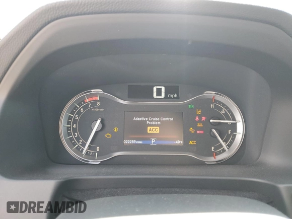 2020 Honda Ridgeline Black Edition with VIN 5FPYK3F86LB020584, listed as a Copart auction lot 62712545 with 22,259 mi miles and Salvage title. Bid and sale history available at DreamBid. Image 9.
