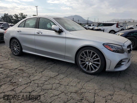 2021 Mercedes-Benz C 300 with VIN W1KWF8DB5MR630526, listed as a Copart auction lot 65185895 with 120,452 mi miles and Clean title. Bid and sale history available at DreamBid. Image 4.