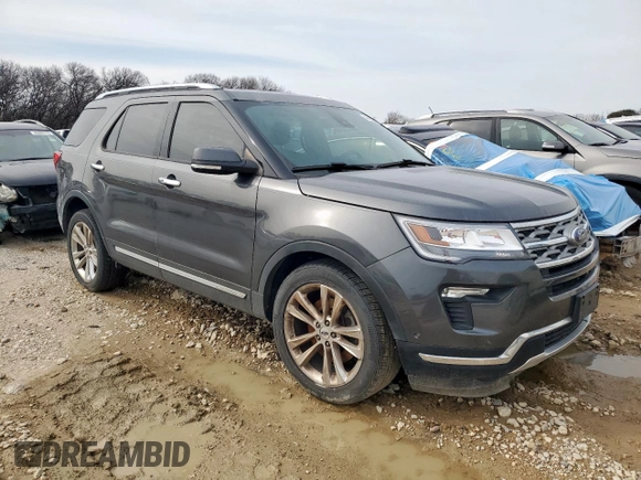2019 Ford Explorer Limited с VIN 1FM5K7FH1KGA27798, выставлен на аукционе Copart как лот 46421075 с пробегом 159 405 миль миль и Чистый • Clean title. История ставок и продаж доступна на DreamBid. Изображение 4.