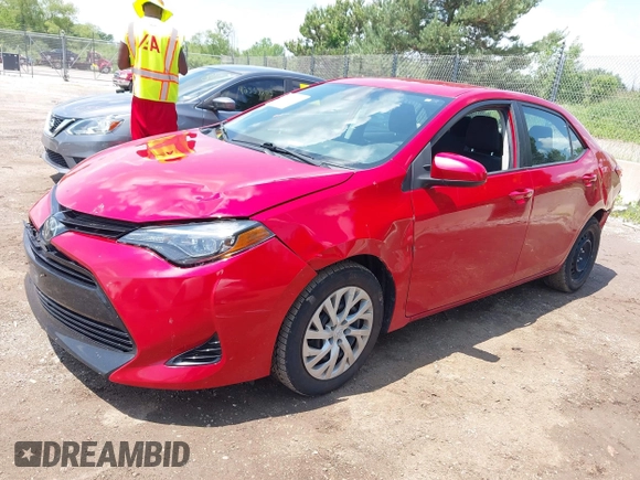 2018 Toyota Corolla L with VIN 2T1BURHE7JC105479, listed as a IAAI auction lot 42540566 with 67,487 mi miles and . Bid and sale history available at DreamBid. Image 22.