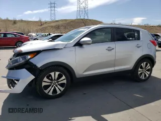 2012 Kia Sportage EX with VIN KNDPCCA29C7252476, listed as a Copart auction lot 53212885 with 167,820 mi miles and Salvage title. Bid and sale history available at DreamBid. Image 1.