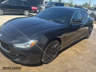 2017 Maserati Ghibli S Q4 with VIN ZAM57RTA4H1234007, listed as a Copart auction lot 52616365 with 35,146 mi miles and Salvage Title. Bid and sale history available at carsss.com. Image 2.