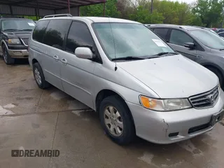 2004 Honda Odyssey EX with VIN 5FNRL18694B076305, listed as a IAAI auction lot 41929212 with 287,717 mi miles and . Bid and sale history available at DreamBid. Image 1.