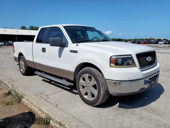 2006 Ford F-150 STX with VIN 1FTRX12W76NA54904, listed as a Copart auction lot 58942195 with 195,429 mi miles and Clean title. Bid and sale history available at DreamBid. Image 4.