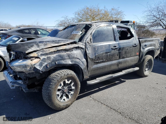 2016 Toyota Tacoma SR with VIN 5TFCZ5AN5GX014603, listed as a Copart auction lot 45193805 with 133,986 mi miles and Salvage Title. Bid and sale history available at carsss.com. Image 1.
