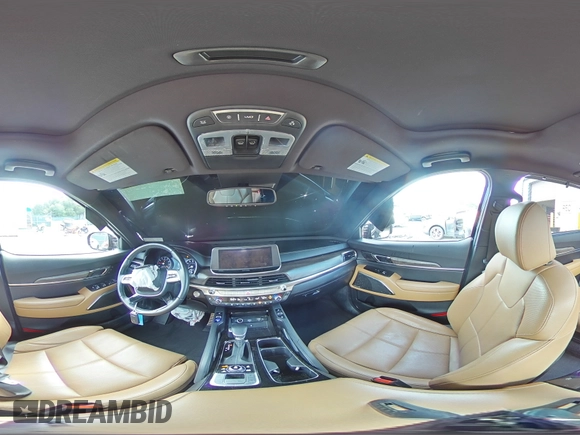 2022 Kia Telluride SX with VIN 5XYP5DHCXNG324600, listed as a Copart auction lot 63943025 with 37,174 mi miles and Salvage title. Bid and sale history available at DreamBid. Image 16.