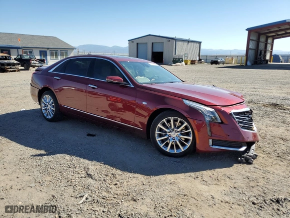 2017 Cadillac CT6 Premium Luxury AWD with VIN 1G6KF5RS0HU198806, listed as a Copart auction lot 65179374 with NaN miles and Salvage Title. Bid and sale history available at carsss.com. Image 4.