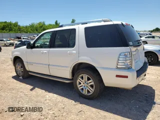 2010 Mercury Mountaineer Premier with VIN 4M2EN3JE7AUJ00474, listed as a Copart auction lot 57774255 with 138,563 mi miles and Salvage title. Bid and sale history available at DreamBid. Image 2.