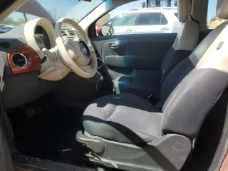 2012 FIAT 500 Pop with VIN 3C3CFFAR2CT349152, listed as a Copart auction lot 53361035 with 125,656 mi miles and Salvage Title. Bid and sale history available at carsss.com. Image 7.