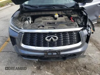 2023 Infiniti QX60 SENSORY with VIN 5N1DL1GS8PC354696, listed as a Copart auction lot 84423854 with 26,042 mi miles and Salvage Title. Bid and sale history available at carsss.com. Image 12.