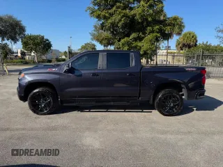 2022 Chevrolet Silverado 1500 LT Trail Boss with VIN 3GCUDFET4NG616850, listed as a Copart auction lot 44266555 with 20,386 mi miles and Non Repairable. Bid and sale history available at DreamBid. Image 12.