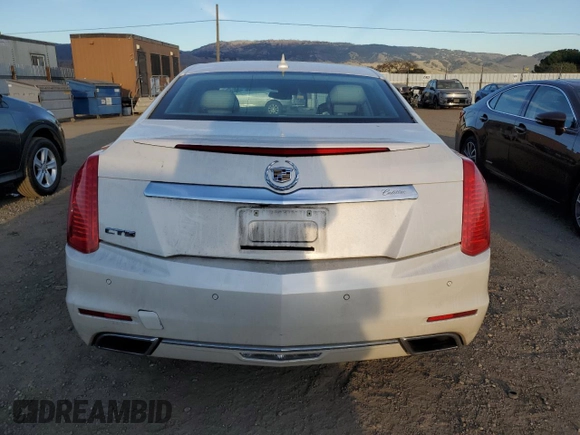 2014 Cadillac CTS Luxury RWD with VIN 1G6AR5S39E0173752, listed as a Copart auction lot 42184495 with 81,735 mi miles and Salvage Title. Bid and sale history available at carsss.com. Image 6.
