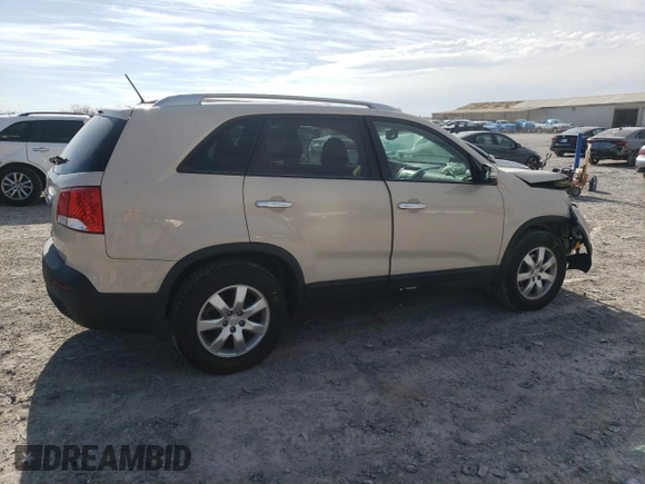 2011 Kia Sorento LX with VIN 5XYKT3A13BG039123, listed as a Copart auction lot 49666065 with 124,099 mi miles and Salvage Title. Bid and sale history available at DreamBid. Image 3.