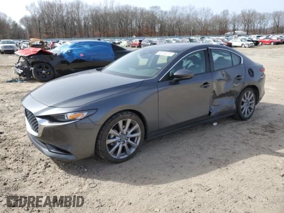 2023 Mazda 3 S Preferred with VIN 3MZBPACM6PM361231, listed as a Copart auction lot 48234015 with 47,247 mi miles and Salvage Title. Bid and sale history available at DreamBid. Image 1.