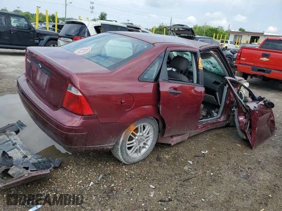 2007 Ford Focus S with VIN 1FAFP34N87W142767, listed as a Copart auction lot 58484605 with Not provided miles and Salvage title. Bid and sale history available at DreamBid. Image 3.