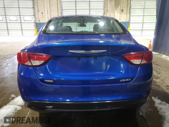 2017 Chrysler 200 Touring with VIN 1C3CCCFB1HN512206, listed as a Copart auction lot 45004365 with 123,797 mi miles and Clean Title. Bid and sale history available at carsss.com. Image 6.