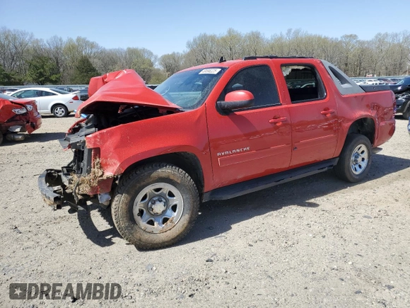 2011 Chevrolet Avalanche LS with VIN 3GNTKEE3XBG329981, listed as a Copart auction lot 49698225 with 118,236 mi miles and Salvage title. Bid and sale history available at DreamBid. Image 1.