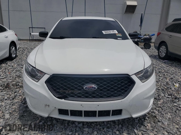 2015 Ford Police Interceptor with VIN 1FAHP2MK2FG163700, listed as a Copart auction lot 56028145 with 107,421 mi miles and Salvage title. Bid and sale history available at DreamBid. Image 5.