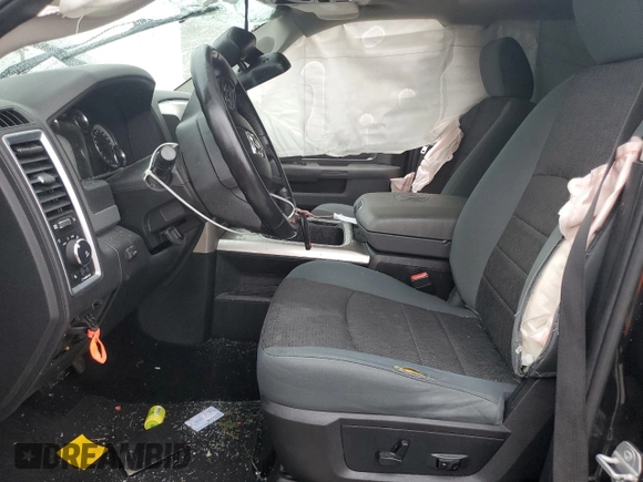 2016 Ram 1500 Big Horn with VIN 1C6RR6LG0GS332888, listed as a Copart auction lot 43039425 with 0 mi miles and Salvage Title. Bid and sale history available at carsss.com. Image 7.