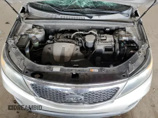 2013 Kia Sorento LX with VIN 5XYKT4A20DG374714, listed as a Copart auction lot 55486465 with Not provided miles and Salvage title. Bid and sale history available at DreamBid. Image 11.