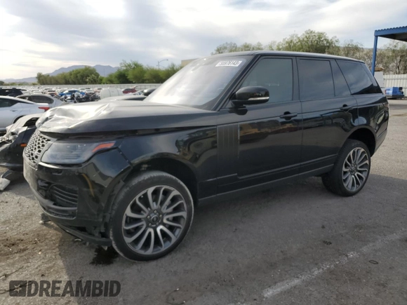 2020 Land Rover Range Rover with VIN SALGR2SU0LA572662, listed as a Copart auction lot 55976143 with 28,012 mi miles and . Bid and sale history available at DreamBid. Image 1.