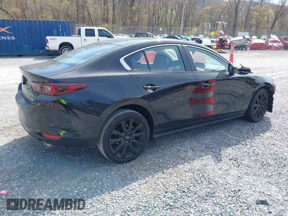 2025 Mazda 3 S Select Sport with VIN 3MZBPABM8SM460739, listed as a IAAI auction lot 41942337 with 5,798 mi miles and . Bid and sale history available at DreamBid. Image 4.