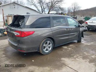 2019 Honda Odyssey EX with VIN 5FNRL6H50KB097304, listed as a IAAI auction lot 41659899 with 128,641 mi miles. Bid and sale history available at carsss.com. Image 4.