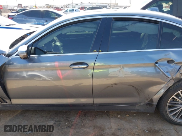2018 BMW 5 Series 530i xDrive with VIN WBAJA7C53JG907445, listed as a IAAI auction lot 42007516 with Not Provided miles. Bid and sale history available at carsss.com. Image 14.