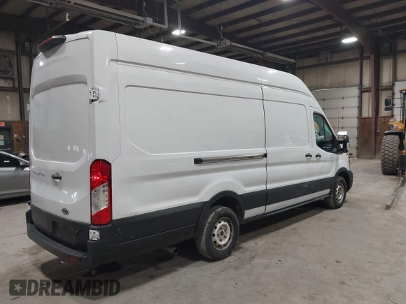 2020 Ford Transit Cargo with VIN 1FTBR3X85LKA65544, listed as a IAAI auction lot 42006800 with 55,497 mi miles and . Bid and sale history available at DreamBid. Image 4.