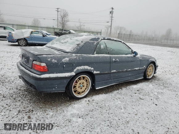 1999 BMW 3 Series M3 with VIN WBSBK0339XEC40665, listed as a Copart auction lot 52347435 with 102,393 mi miles and Salvage Title. Bid and sale history available at carsss.com. Image 3.