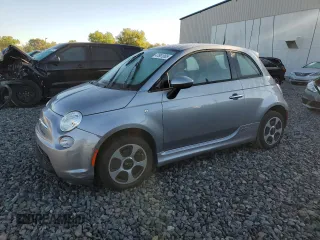2017 FIAT 500e with VIN 3C3CFFGE9HT699177, listed as a Copart auction lot 47681085 with 15,911 mi miles and Clean Title. Bid and sale history available at carsss.com. Image 1.