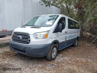 2016 Ford Transit Wagon XL with VIN 1FBZX2ZM8GKA44044, listed as a IAAI auction lot 40774606 with 57,176 mi miles. Bid and sale history available at carsss.com. Image 2.