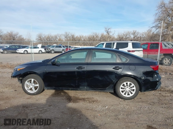 2023 Kia Forte LXS with VIN 3KPF24AD8PE645736, listed as a IAAI auction lot 41777929 with 58,291 mi miles. Bid and sale history available at carsss.com. Image 14.