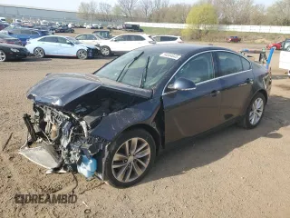 2016 Buick Regal Premium II z VIN 2G4GS5GX6G9109678, wystawiony jako Copart lot #54004645 z przebiegiem 70 942 mil mil oraz Czysty tytuł • Clean title. Historia ofert i sprzedaży dostępna na DreamBid. Obrazek 1.
