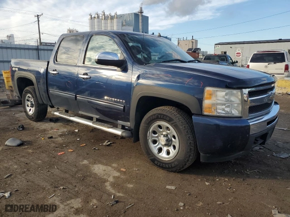 2010 Chevrolet Silverado 1500 LS with VIN 3GCRKREA7AG152023, listed as a Copart auction lot 44028835 with 126,194 mi miles and Salvage Title. Bid and sale history available at carsss.com. Image 4.