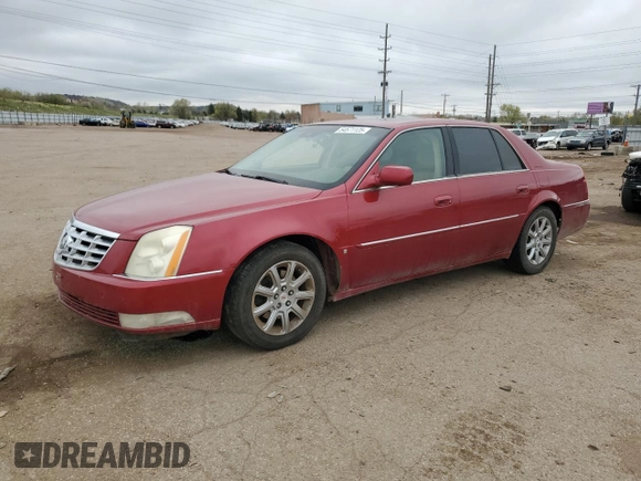 2008 Cadillac DTS 1SC with VIN 1G6KD57Y68U205366, listed as a Copart auction lot 54571125 with 134,888 mi miles and Non Repairable. Bid and sale history available at carsss.com. Image 1.