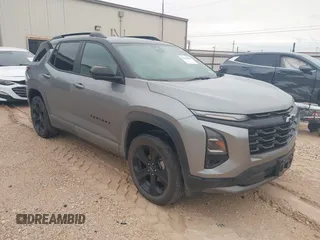2025 Chevrolet Equinox FWD LT with VIN 3GNAXHEG0SL128238, listed as a IAAI auction lot 42456309 with 18,563 mi miles and . Bid and sale history available at DreamBid. Image 1.