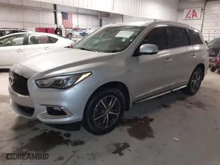 2017 Infiniti QX60 with VIN 5N1DL0MM2HC530837, listed as a IAAI auction lot 41757672 with 49,036 mi miles. Bid and sale history available at carsss.com. Image 2.