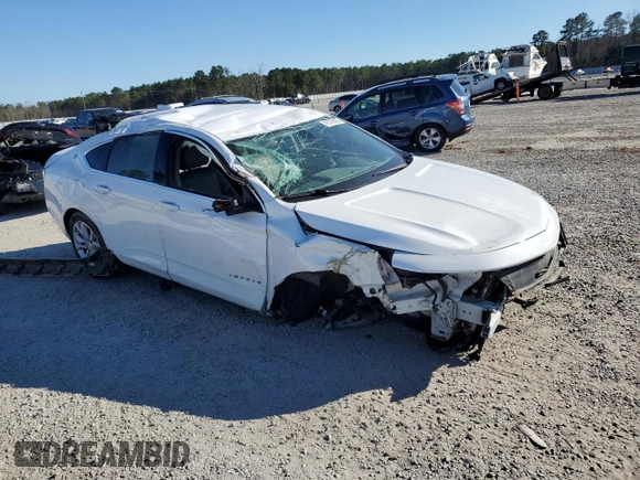 2018 Chevrolet Impala LT with VIN 2G1105SA3J9165533, listed as a Copart auction lot 47375635 with 143,335 mi miles and Salvage Title. Bid and sale history available at DreamBid. Image 4.