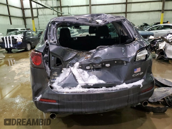 2015 Mazda CX-9 Sport с VIN JM3TB2BA0F0465449, выставлен на аукционе Copart как лот 45874045 с пробегом 136 553 миль миль и Списание • Salvage title. История ставок и продаж доступна на DreamBid. Изображение 6.