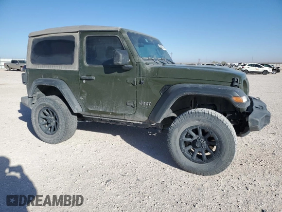 2020 Jeep Wrangler Sport S с VIN 1C4GJXAN2LW308691, выставлен на аукционе Copart как лот 49260195 с пробегом 105 033 миль миль и Списание • Salvage title. История ставок и продаж доступна на DreamBid. Изображение 4.